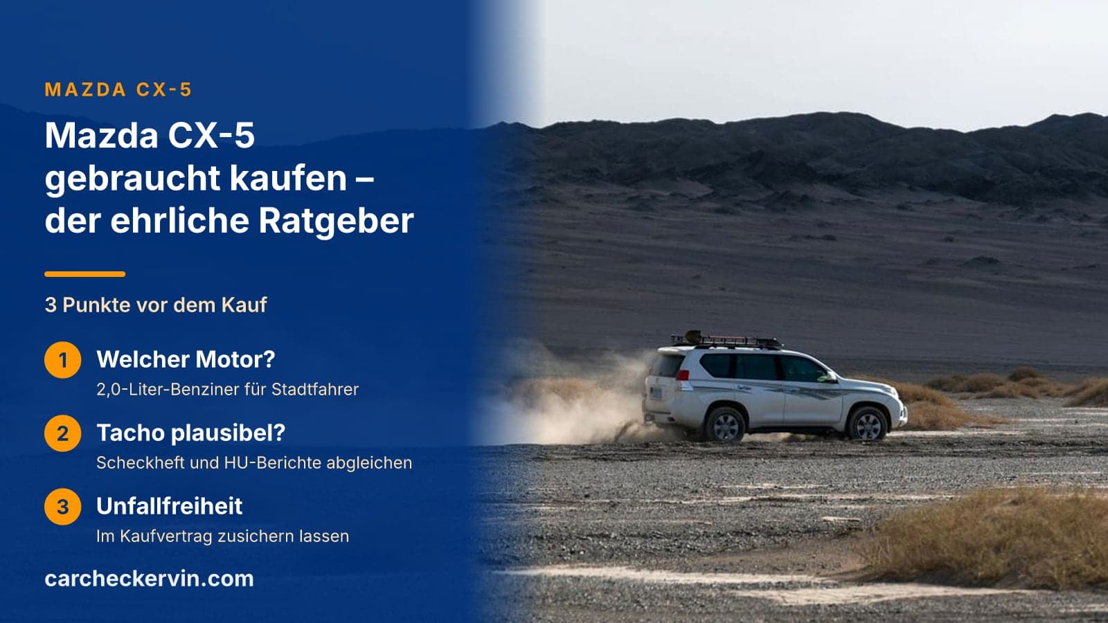 3 Punkte vor dem Kauf: Welcher Motor, Tacho plausibel und Unfallfreiheit