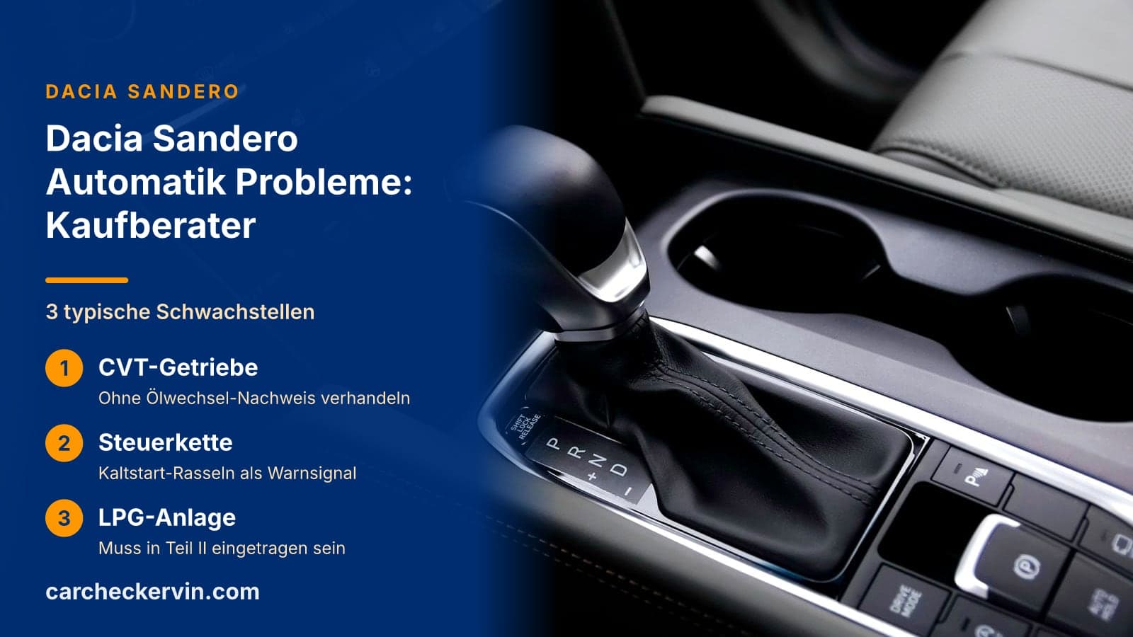 3 typische Schwachstellen: CVT-Getriebe, Steuerkette und LPG-Anlage