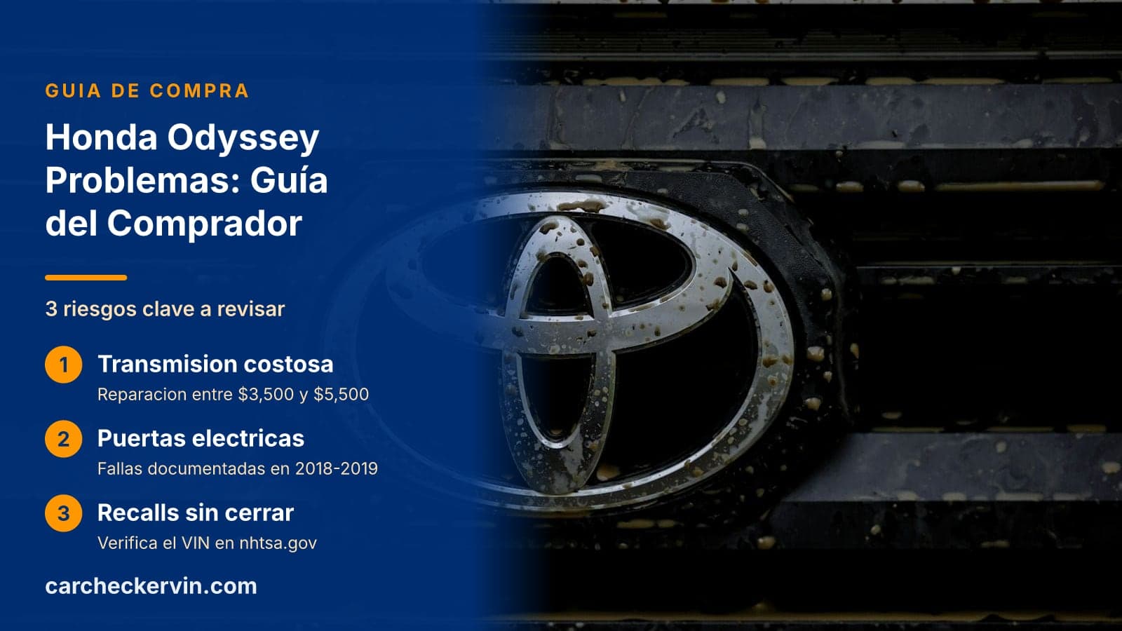 3 riesgos clave a revisar: Transmision costosa, Puertas electricas y Recalls sin cerrar
