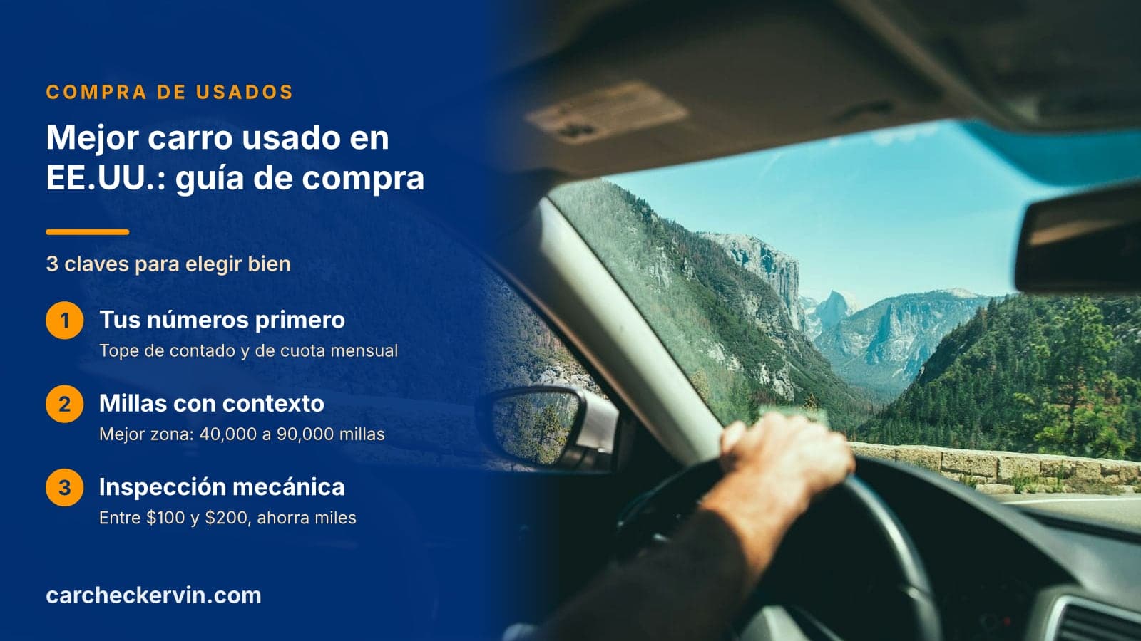 3 claves para elegir bien: Tus números primero, Millas con contexto y Inspección mecánica