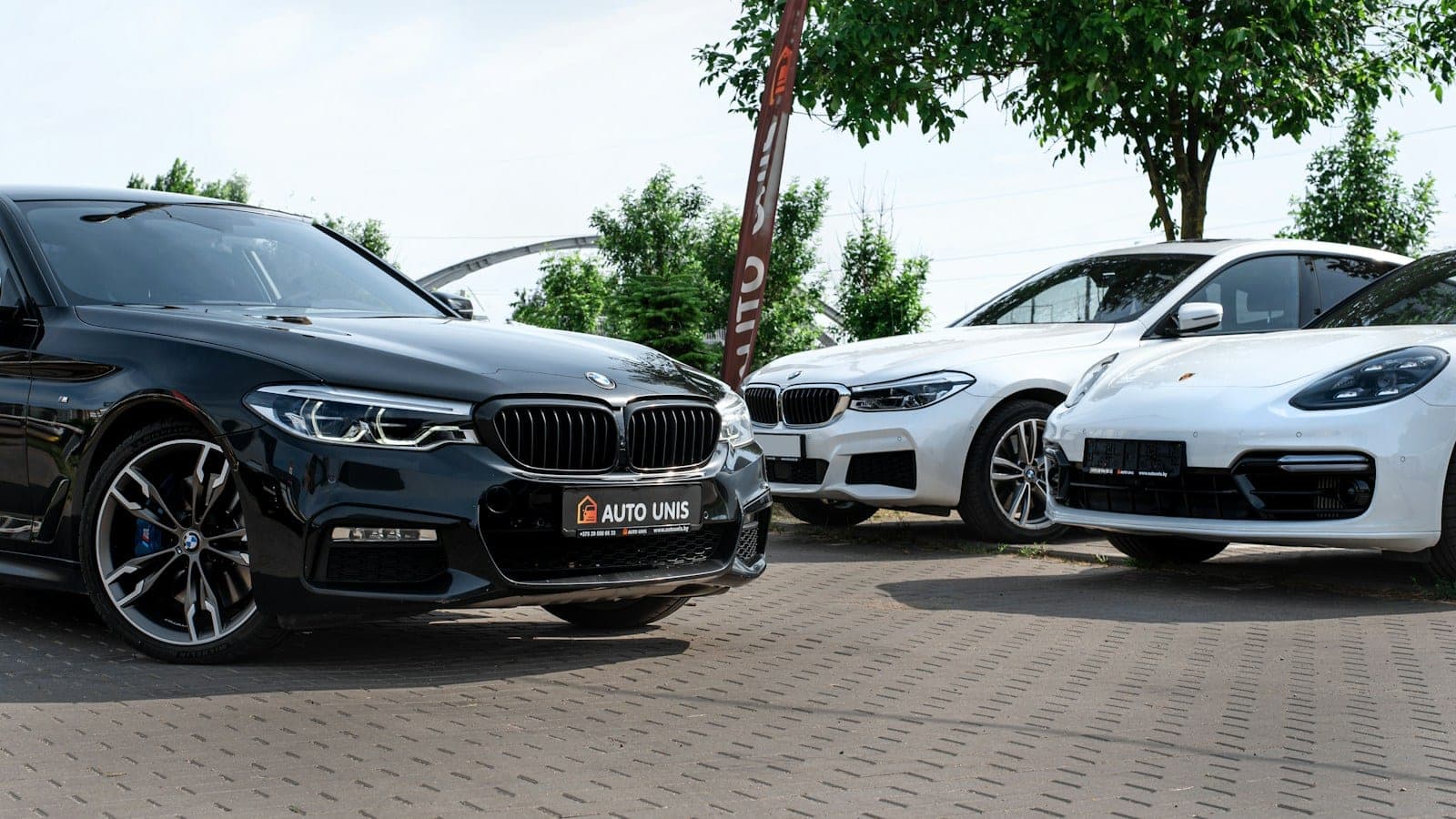car warranty document signing dealer — vehicle photo