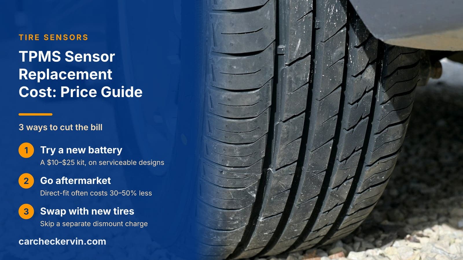 3 ways to cut the bill: Try a new battery, Go aftermarket and Swap with new tires