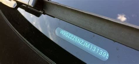 What Each Character in Your VIN Actually Means — vehicle photo