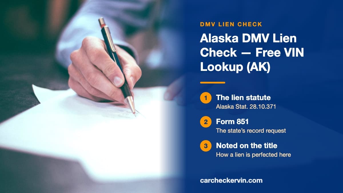Someone in Alaska signing a document at a desk with a ballpoint pen