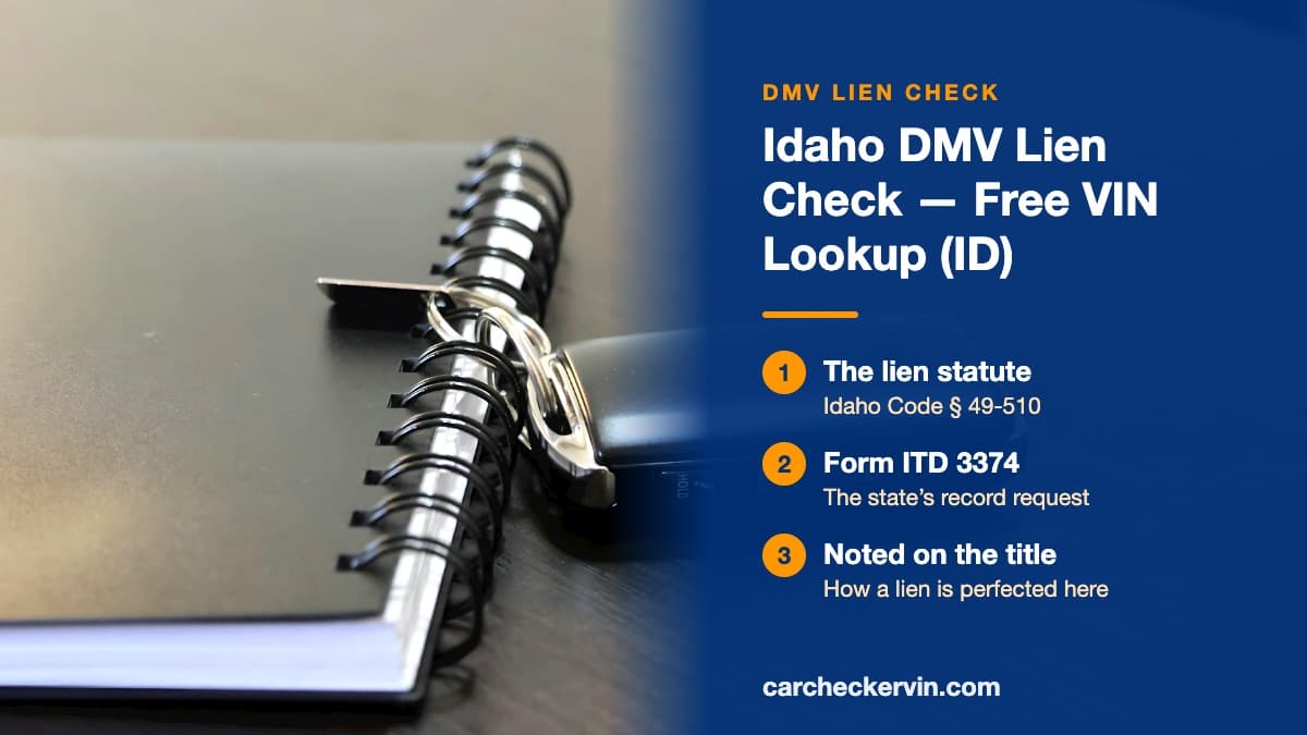 A car key fob resting on a spiral notebook in Idaho