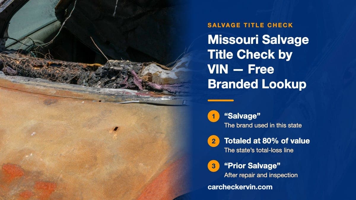 A burned-out car in Missouri, its dashboard melted and the paint scorched off the bodywork