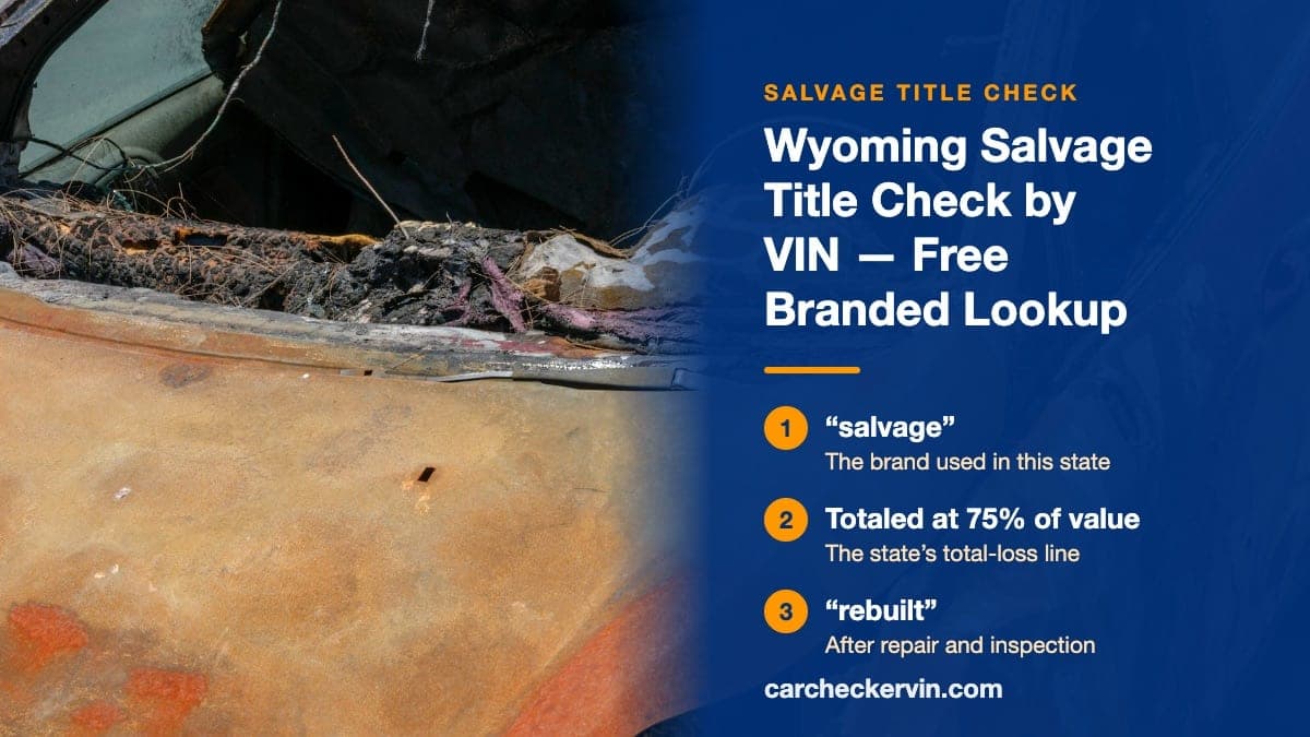 A burned-out car in Wyoming, its dashboard melted and the paint scorched off the bodywork